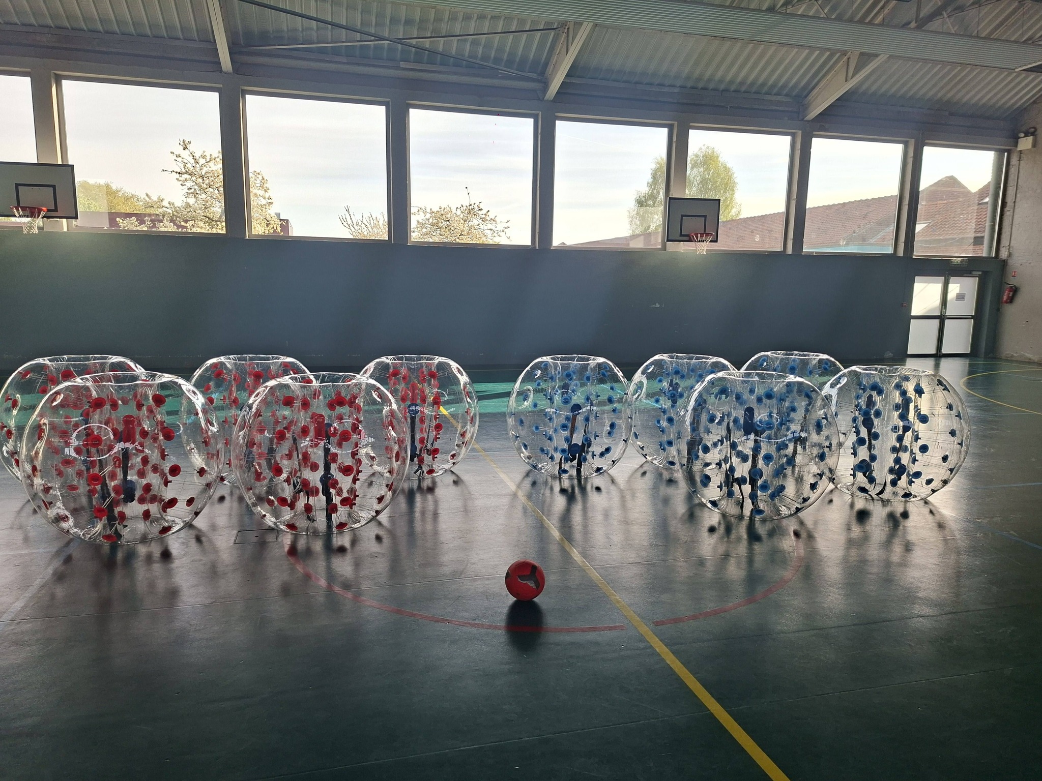 Partie de Bubble Foot